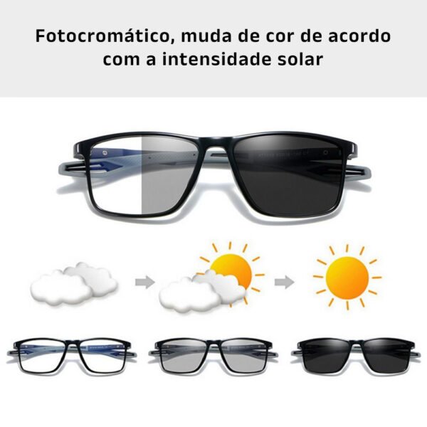 Óculos de inteligente Leitura sport 90 Grau Clube Boss