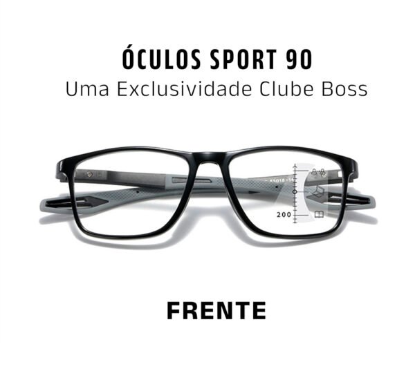 Óculos de inteligente Leitura sport 90 Grau Clube Boss