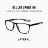 Óculos de inteligente Leitura sport 90 Grau Clube Boss