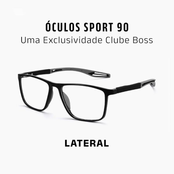 Óculos de inteligente Leitura sport 90 Grau Clube Boss