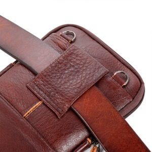 Bolsa Transversal Artesanal Couro Legítimo