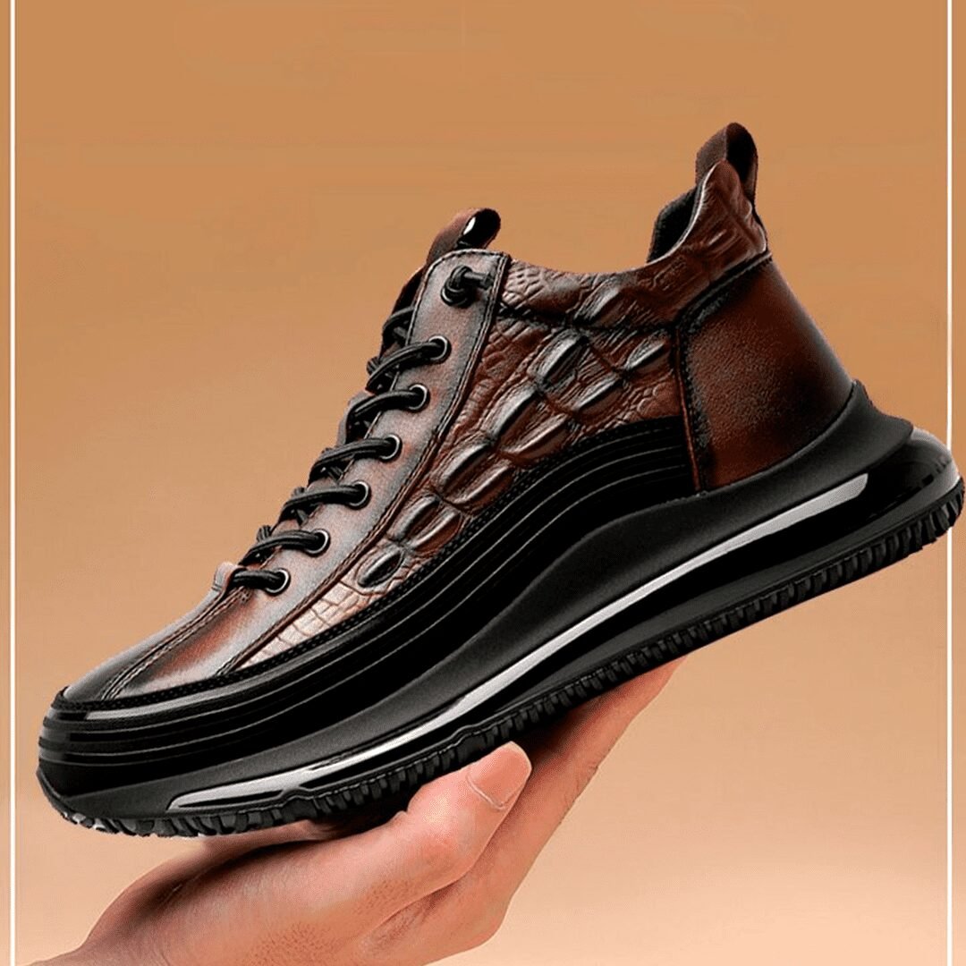Sapato de Couro Bovino Natural - Clube Boss