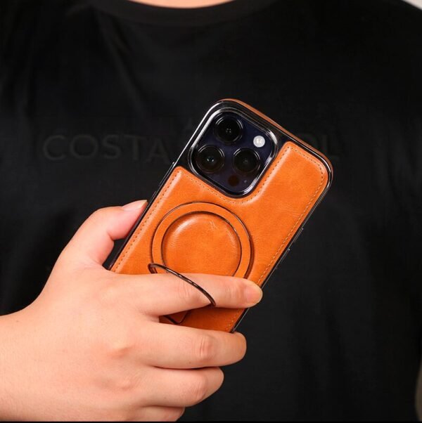 Capinha iphone couro