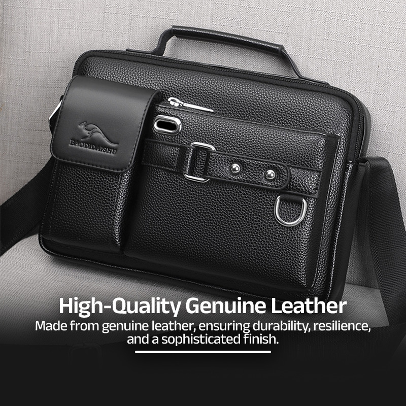 Genuine Leather Bag Smart Cargo - Clube Boss