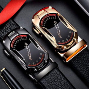 Genuine Leather Jaguar Sports Belt (Buy 1 Get 2) - Clube Boss