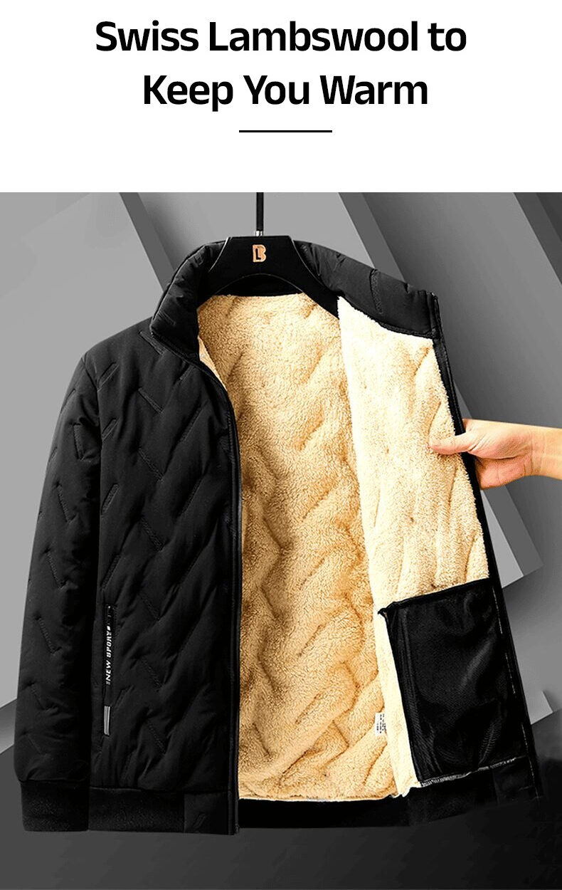Jaqueta Essentials com Lã de Carneiro Interno – Clube Boss