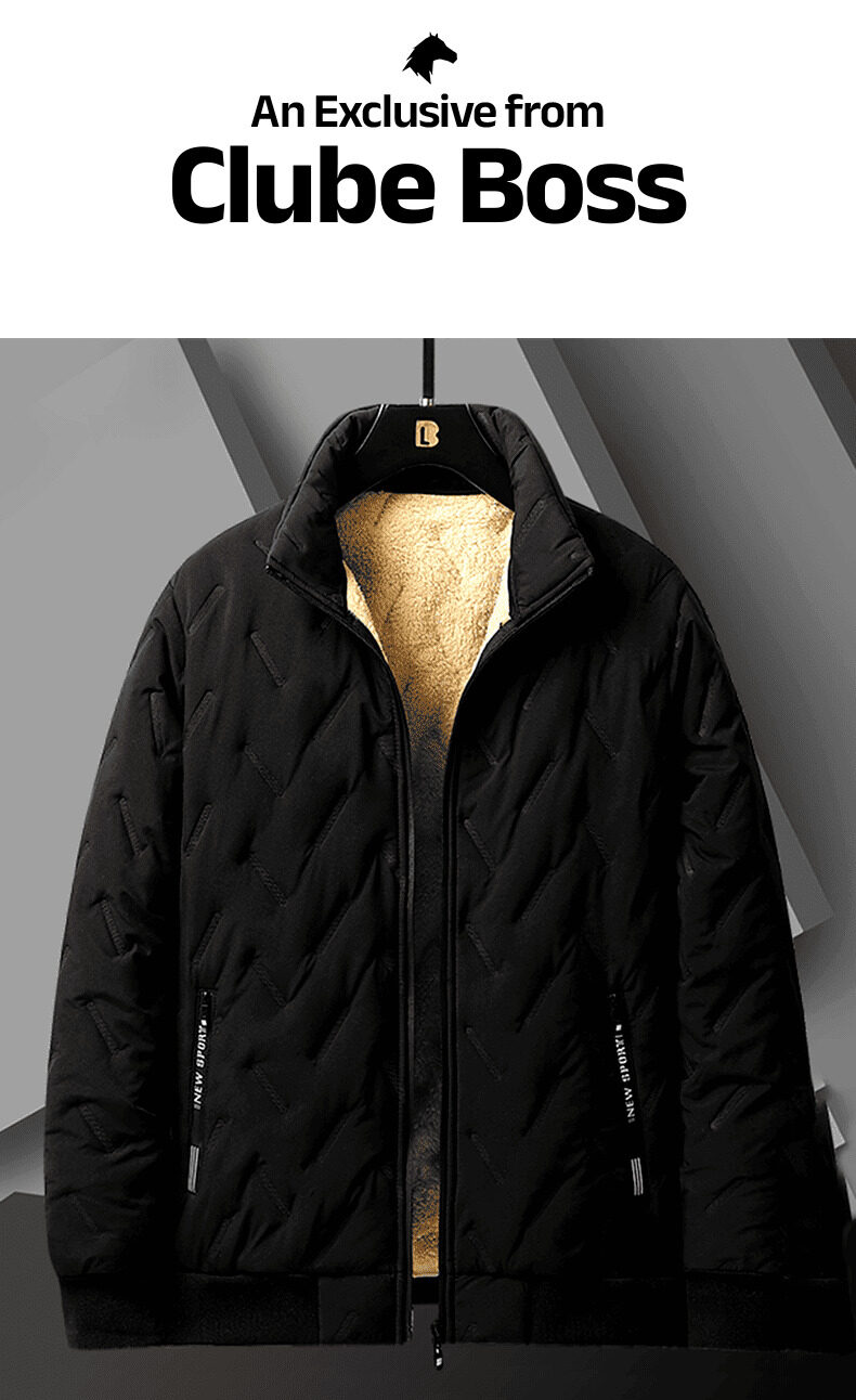 Jaqueta Essentials com Lã de Carneiro Interno – Clube Boss