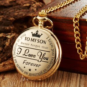 Gold Time Pocket Watch - Clube Boss