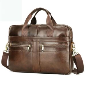 Genuine Leather Executive Briefcase LeatherPrime - Clube Boss