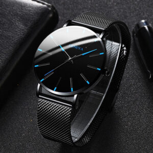Men’s Watch Futuristic Black - Clube Boss
