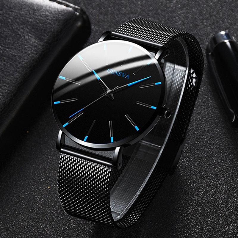 Men’s Watch Futuristic Black - Clube Boss