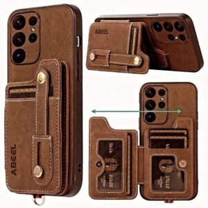 Classic Wallet - Capinha Carteira Samsung em Couro Legítimo