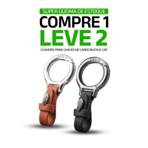 (Compre 1 e Leve 2) Chaveiro Automotivo com Fivela Buckle Car – Clube Boss
