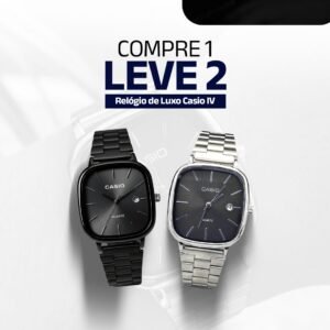 Edição Especial - Relógio de Luxo Casio IV - Clube Boss