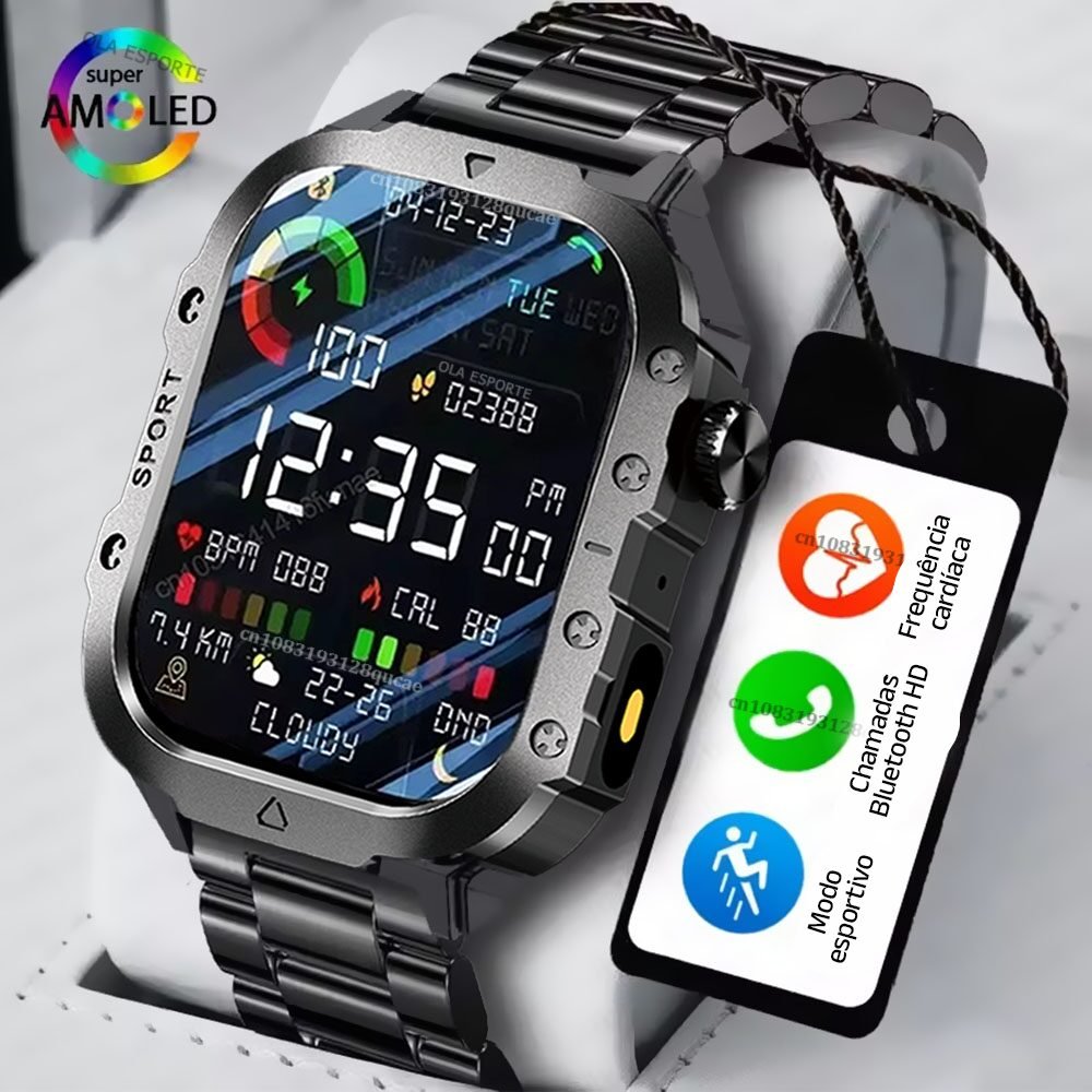 Super SmartWatch C30 IPX5 SportLine - Clube Boss
