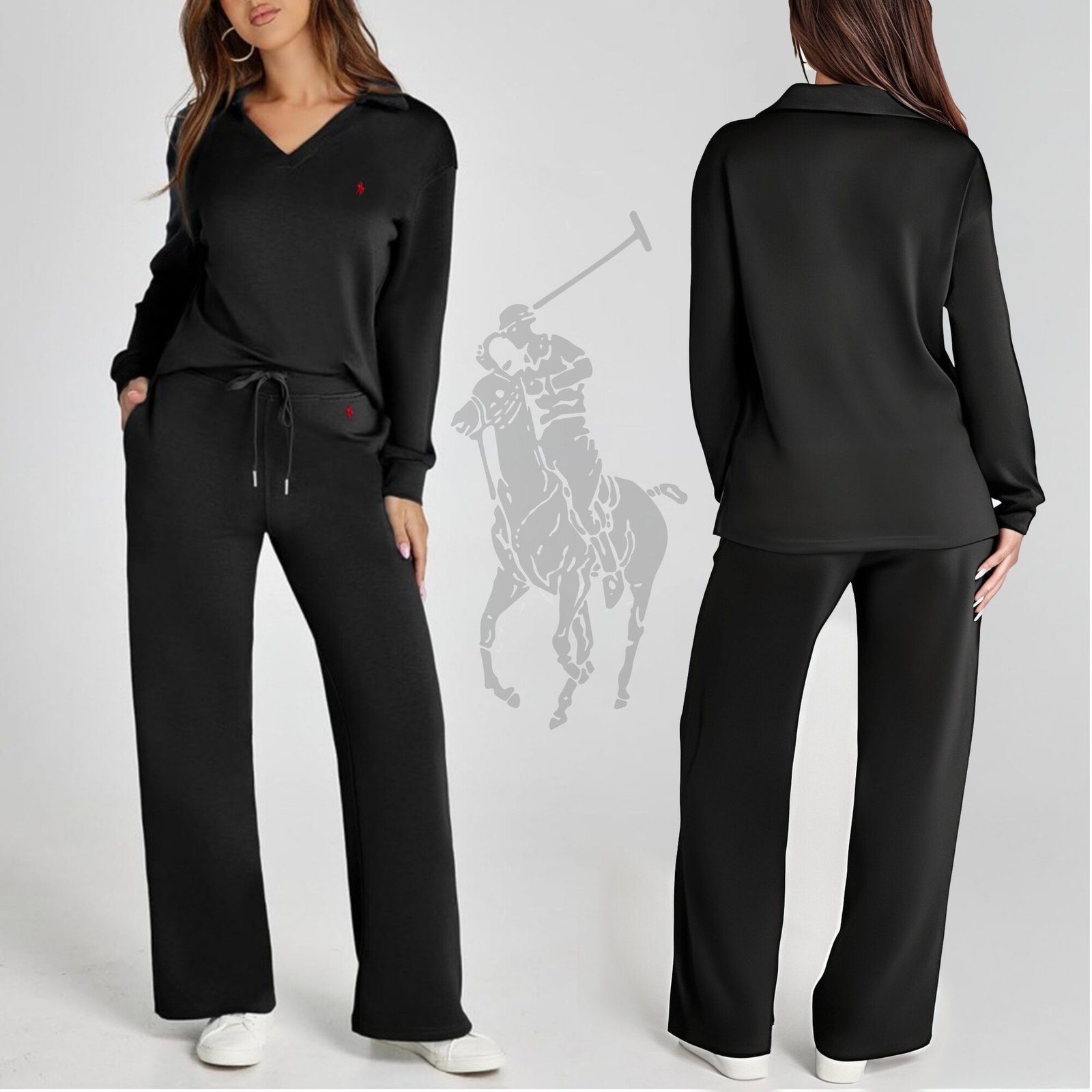 R&L Frühlings-Set – Rückansicht in Schwarz